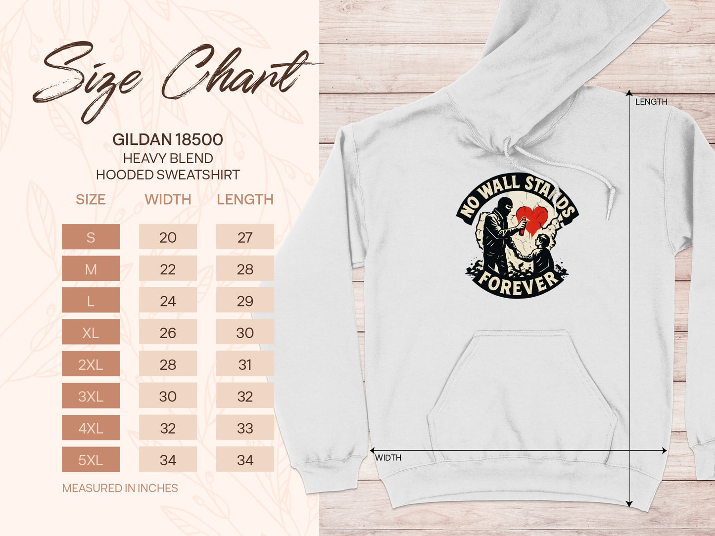No Wall Stands Forever Hooded Sweatshirt product
