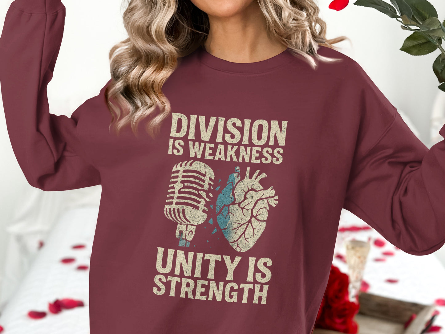 Division Is Weakness Unity Is Strength sweater product