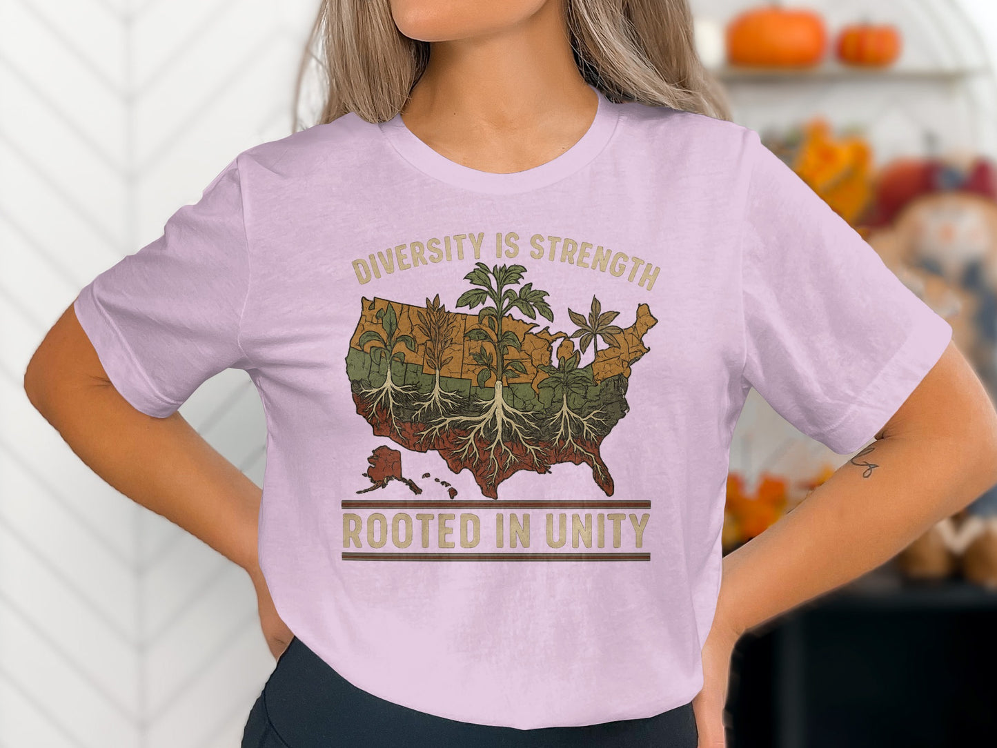 Diversity Is Strength Rooted In Unity shirt product type