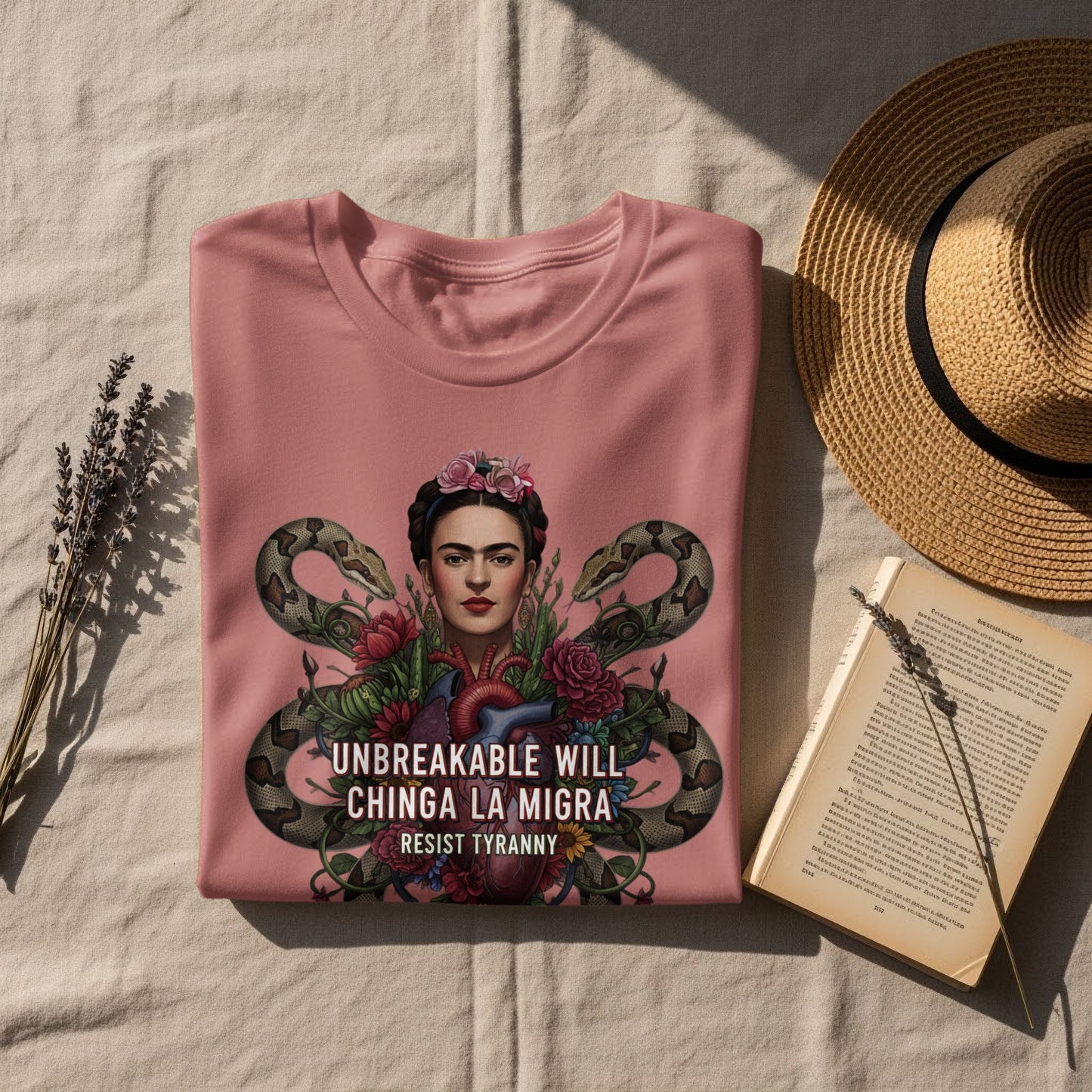 Unbreakable Will Chinga La Migra Resist Tyranny product