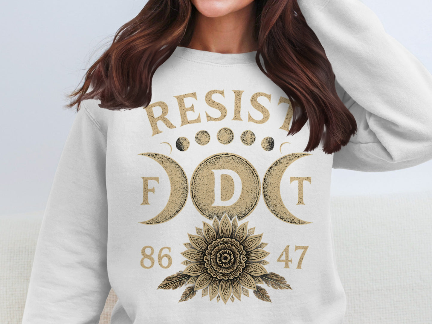 RESIST F D T 86 47 Moon Phases Sunflower product
