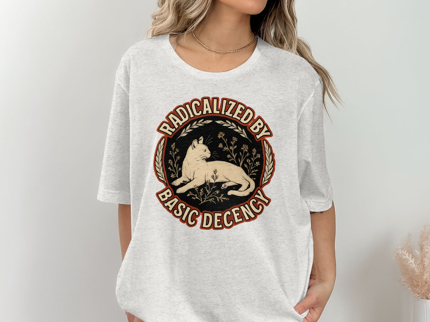 Radicalized by Basic Decency Graphic Tee product