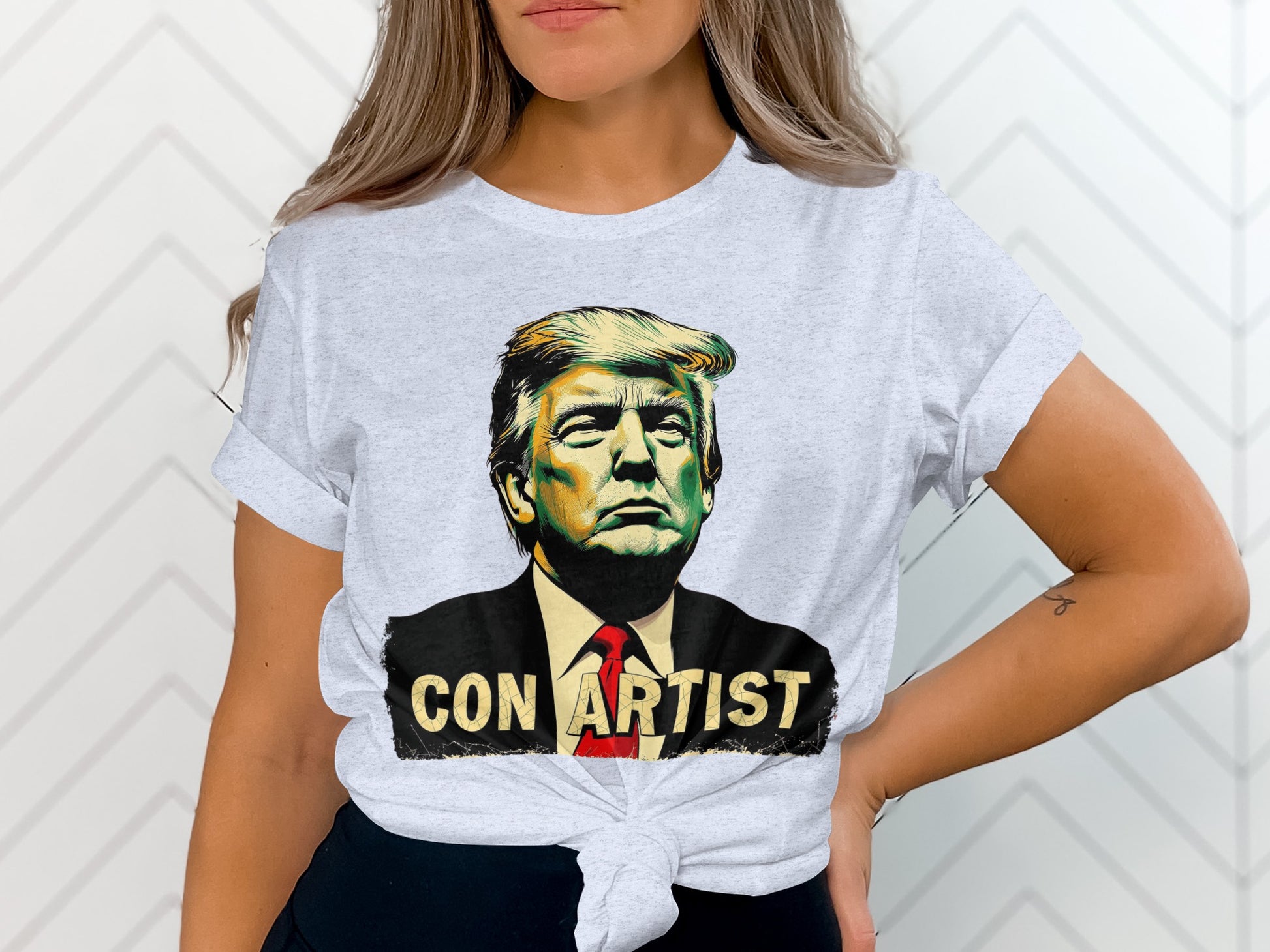 Con Artist Graphic T-Shirt Casual Wear product type