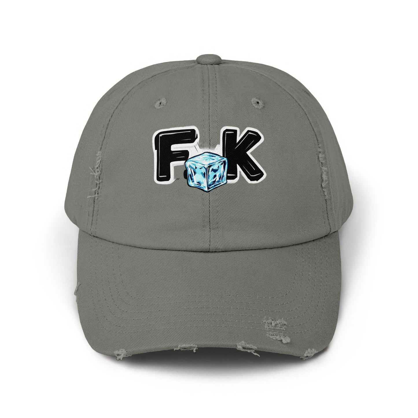 F K Ice Cube Graphic Distressed Baseball Cap product
