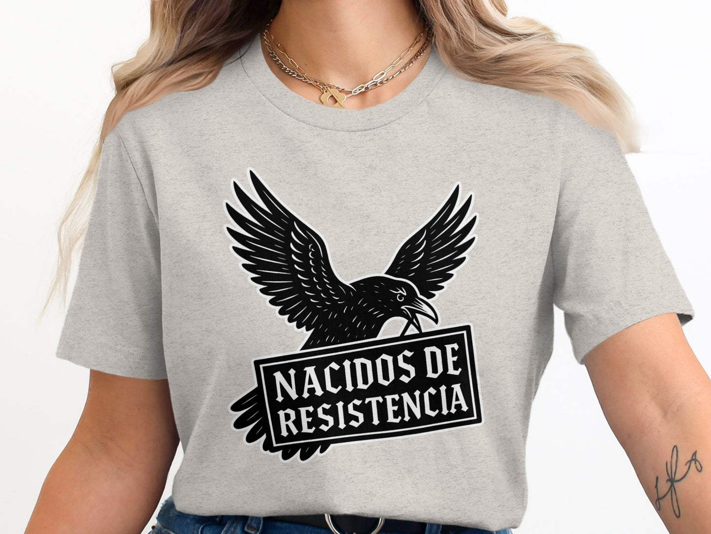 Bold Eagle Nacidos De Resistencia Graphic Shirt product