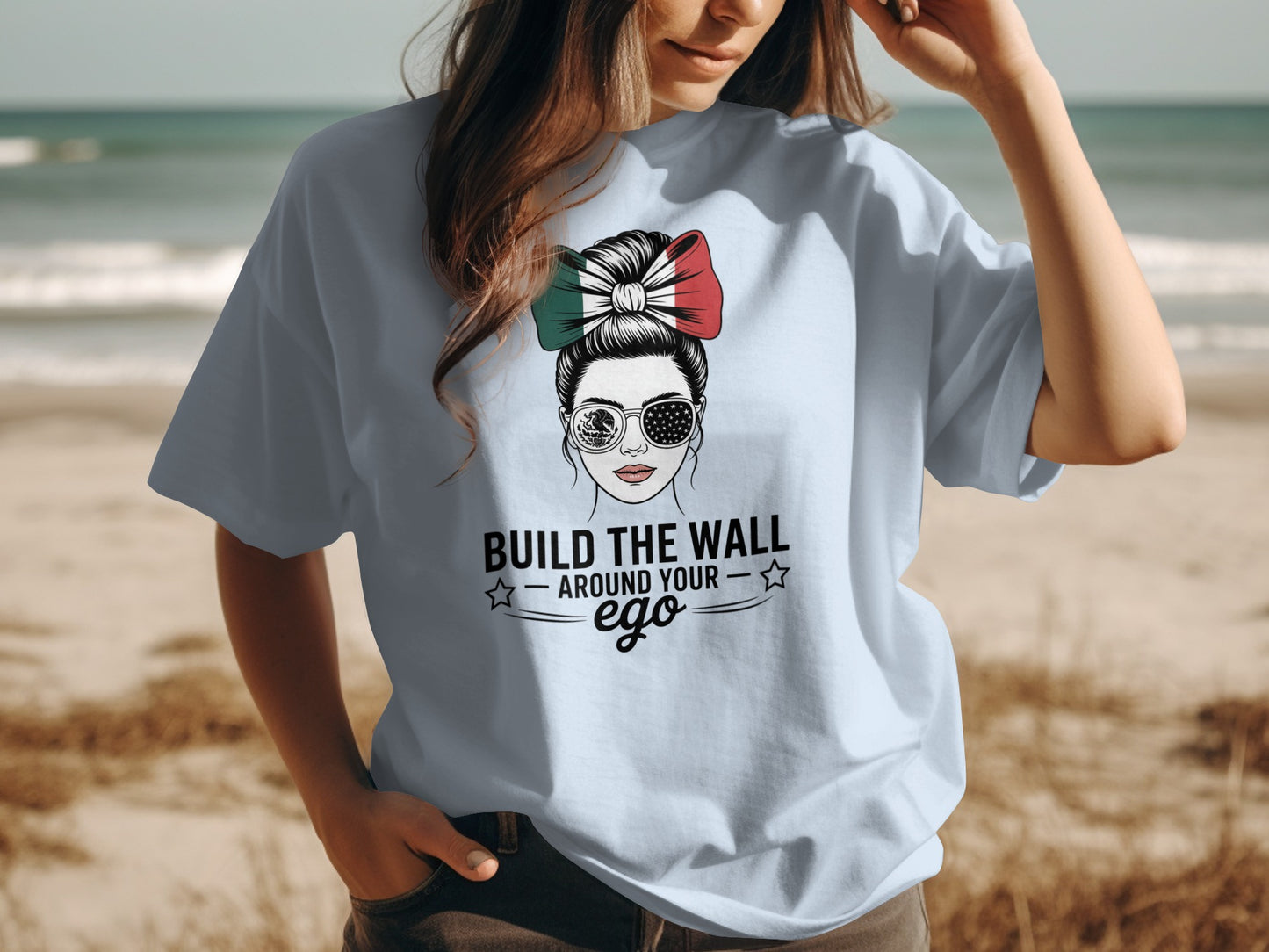 Build The Wall Around Your Ego Stylish T-shirt product