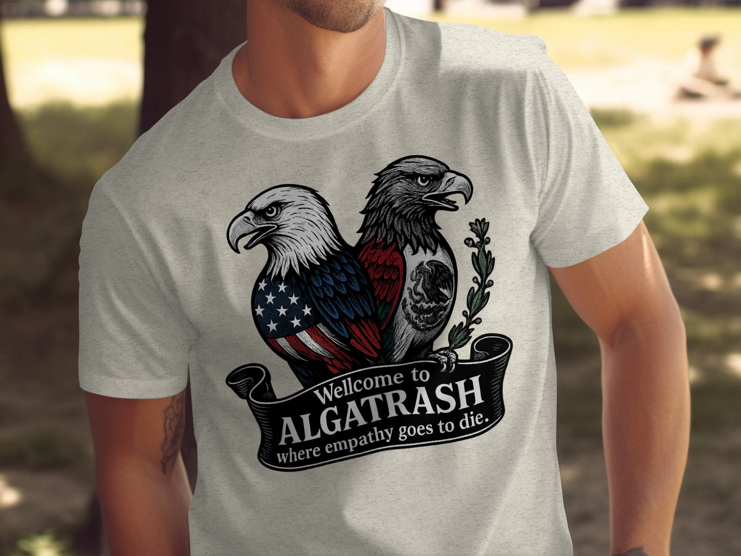 Welcome to Algatrash where empathy goes to die product type