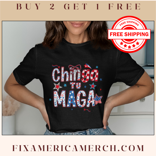 Chinga Tu Maga Graphic Tee Shirt Promotional Product Type