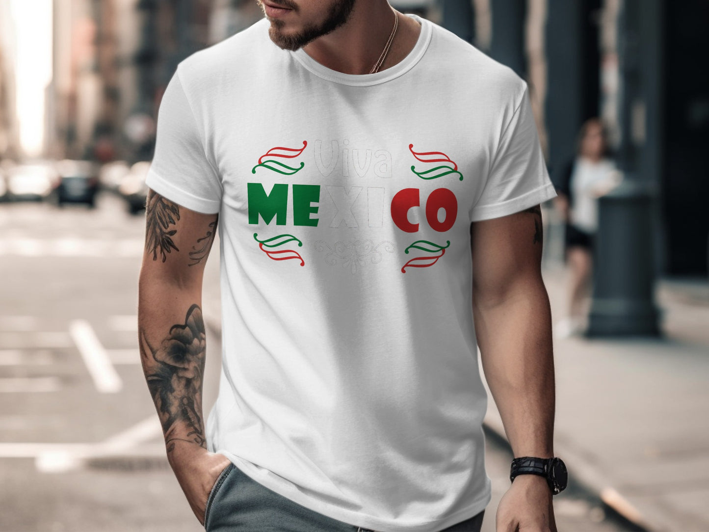Viva Mexico Graphic Tee Authentic Statement Shirt product