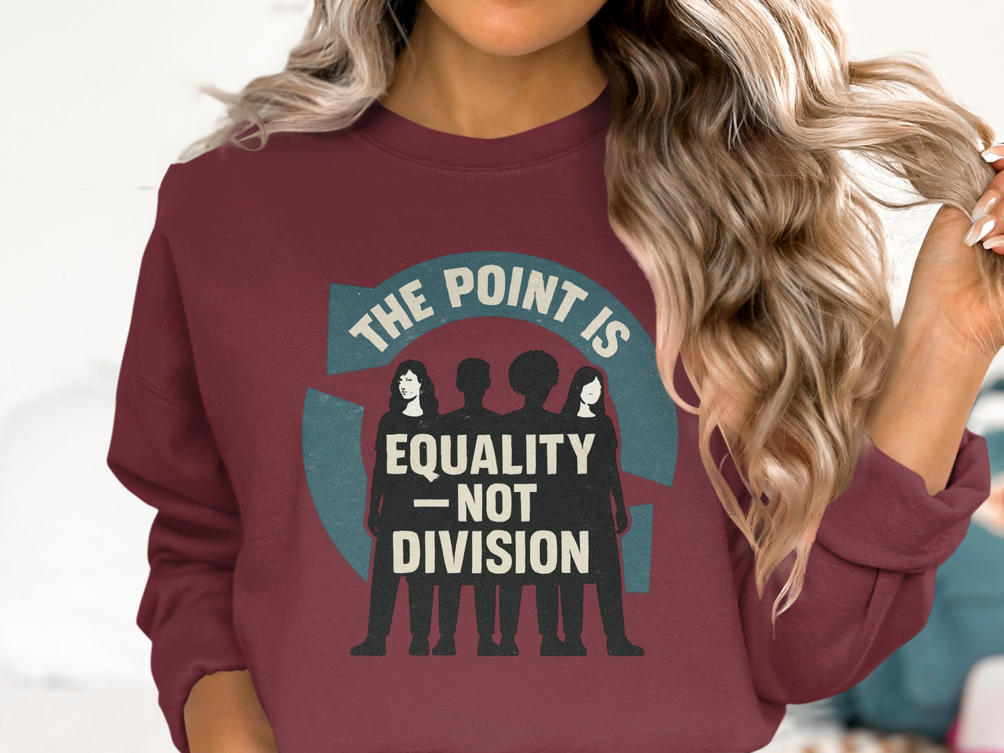 Equality Not Division Statement Apparel product