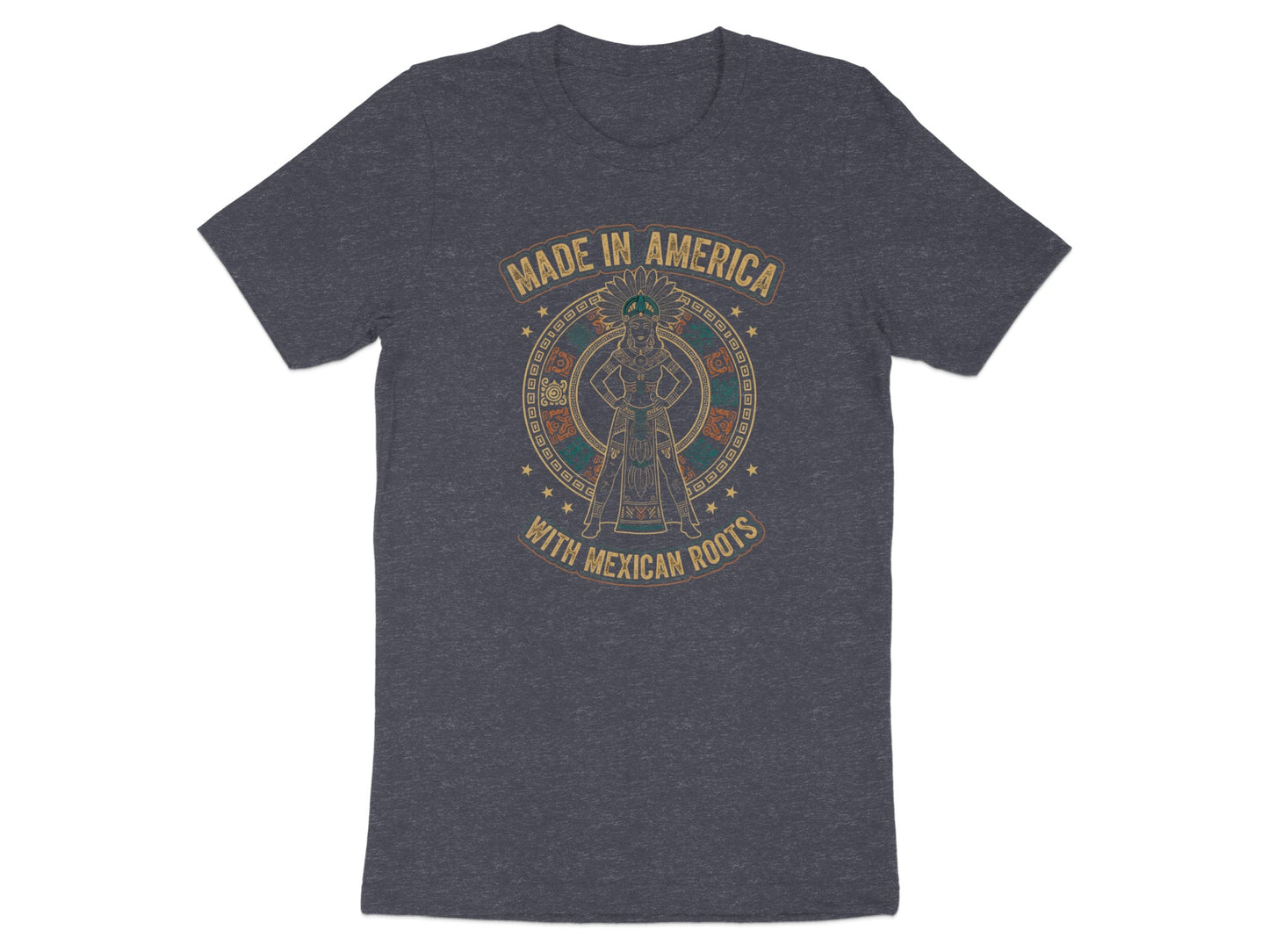Made in America With Mexican Roots Graphic T-Shirt product