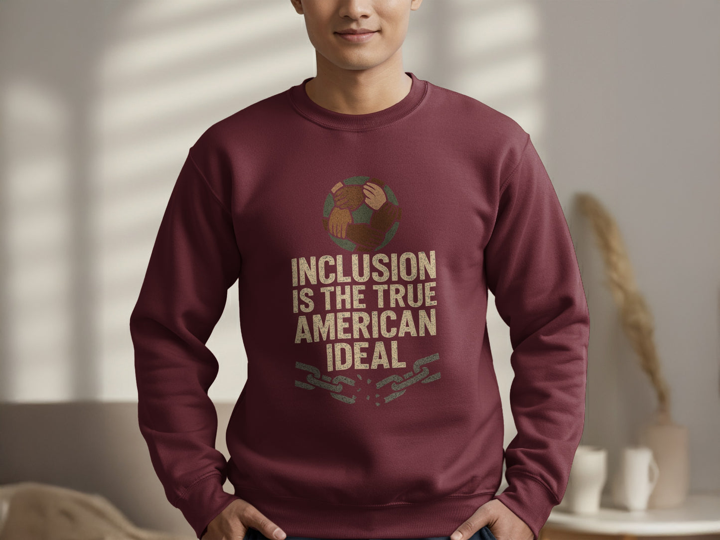 Inclusion Is The True American Ideal sweatshirt product