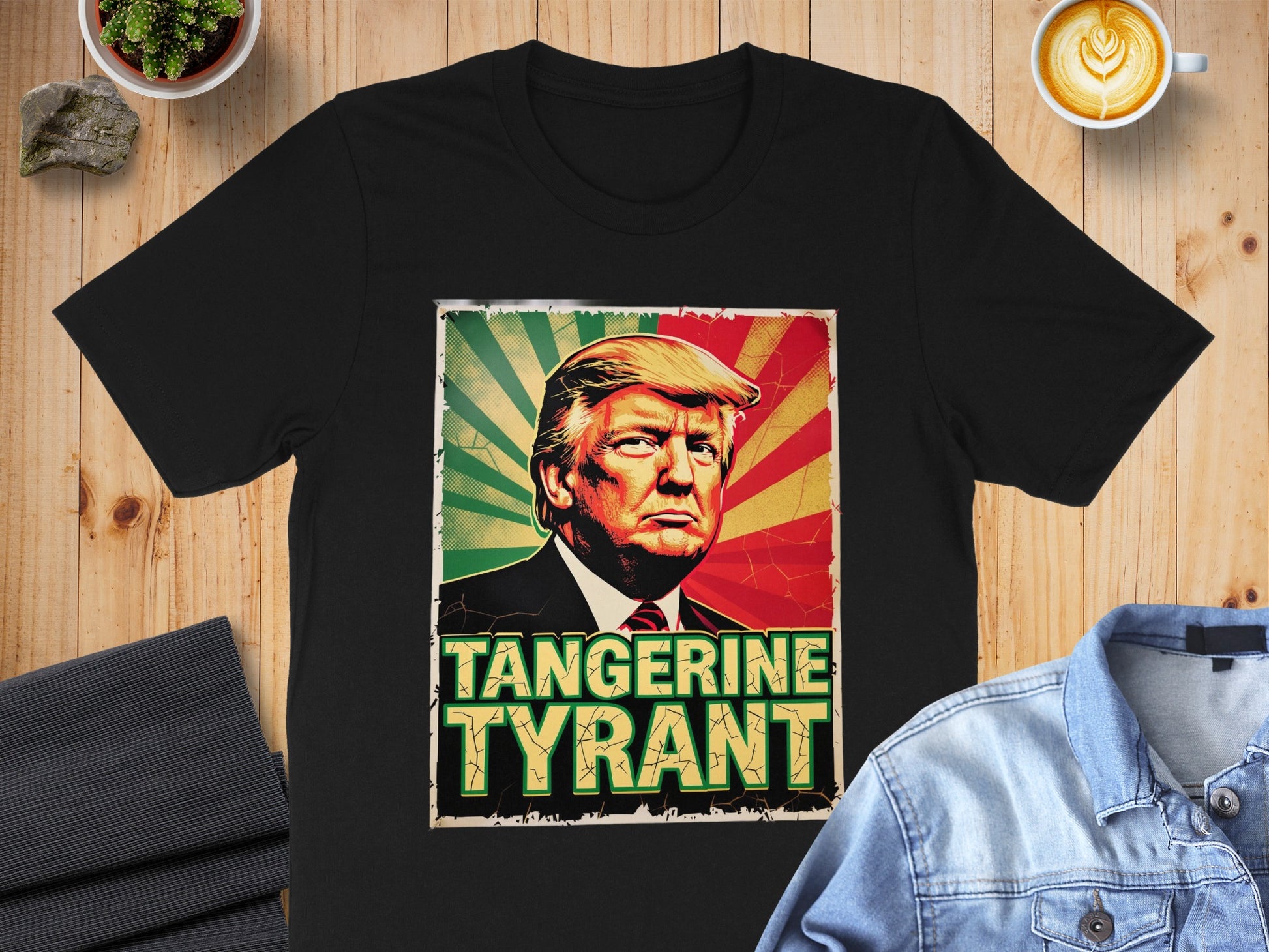 Tangerine Tyrant Graphic Design T-Shirt product