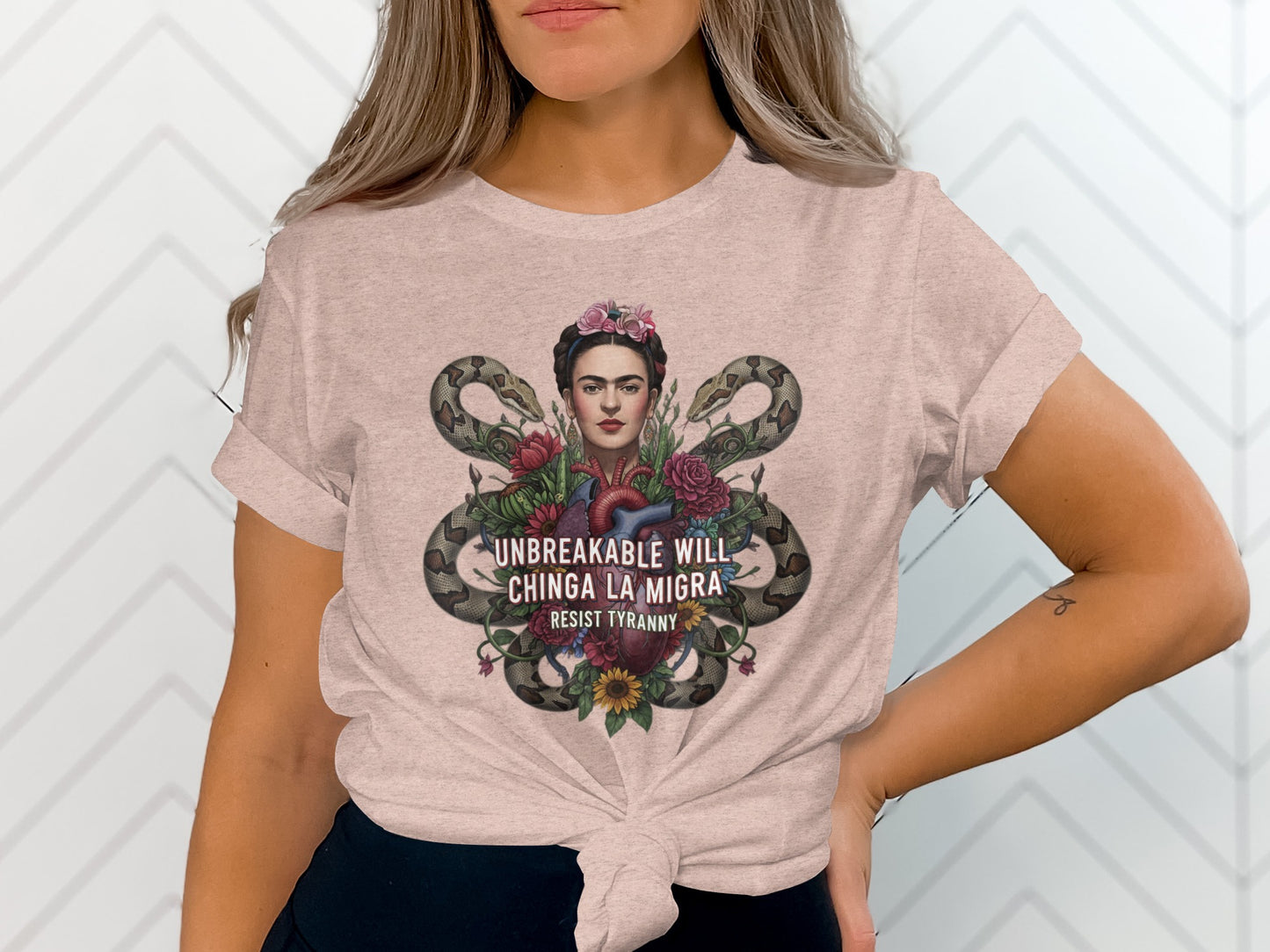 Unbreakable Will Chinga La Migra Resist Tyranny product type