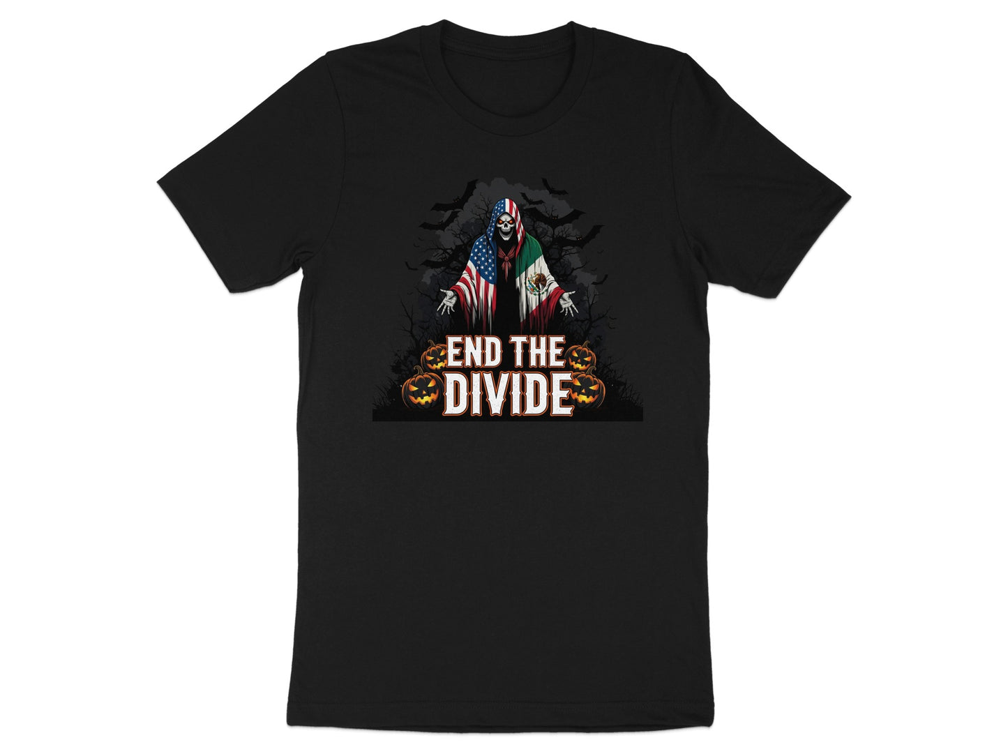 End the Divide Clown Design Halloween T-Shirt product