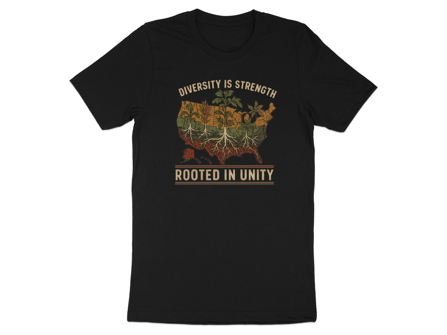 Diversity is Strength Rooted in Unity T-shirt product type