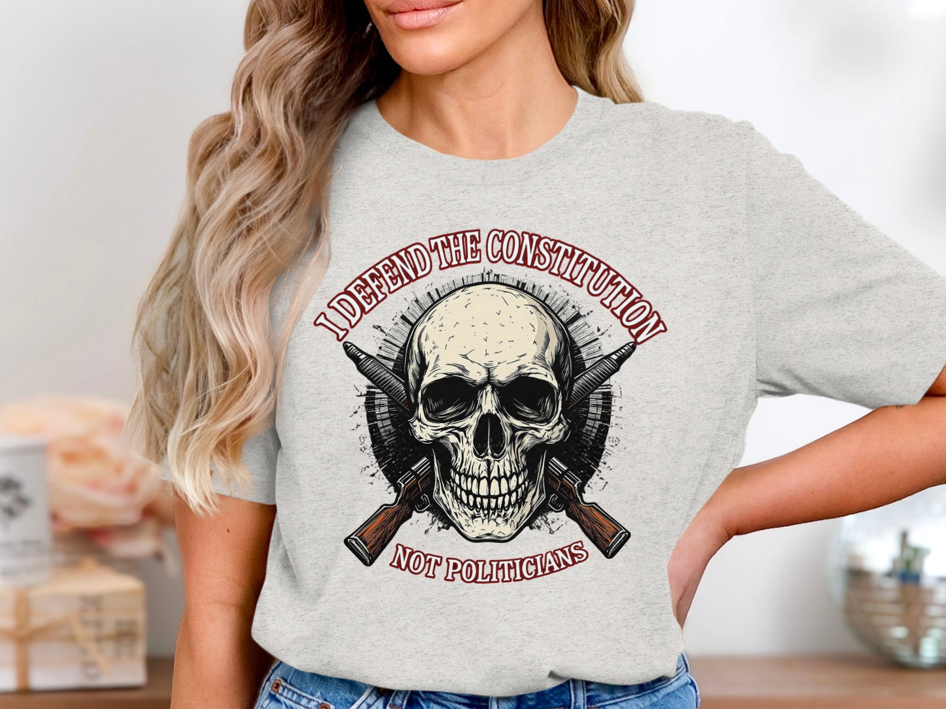 I Defend The Constitution Not Politicians Shirt