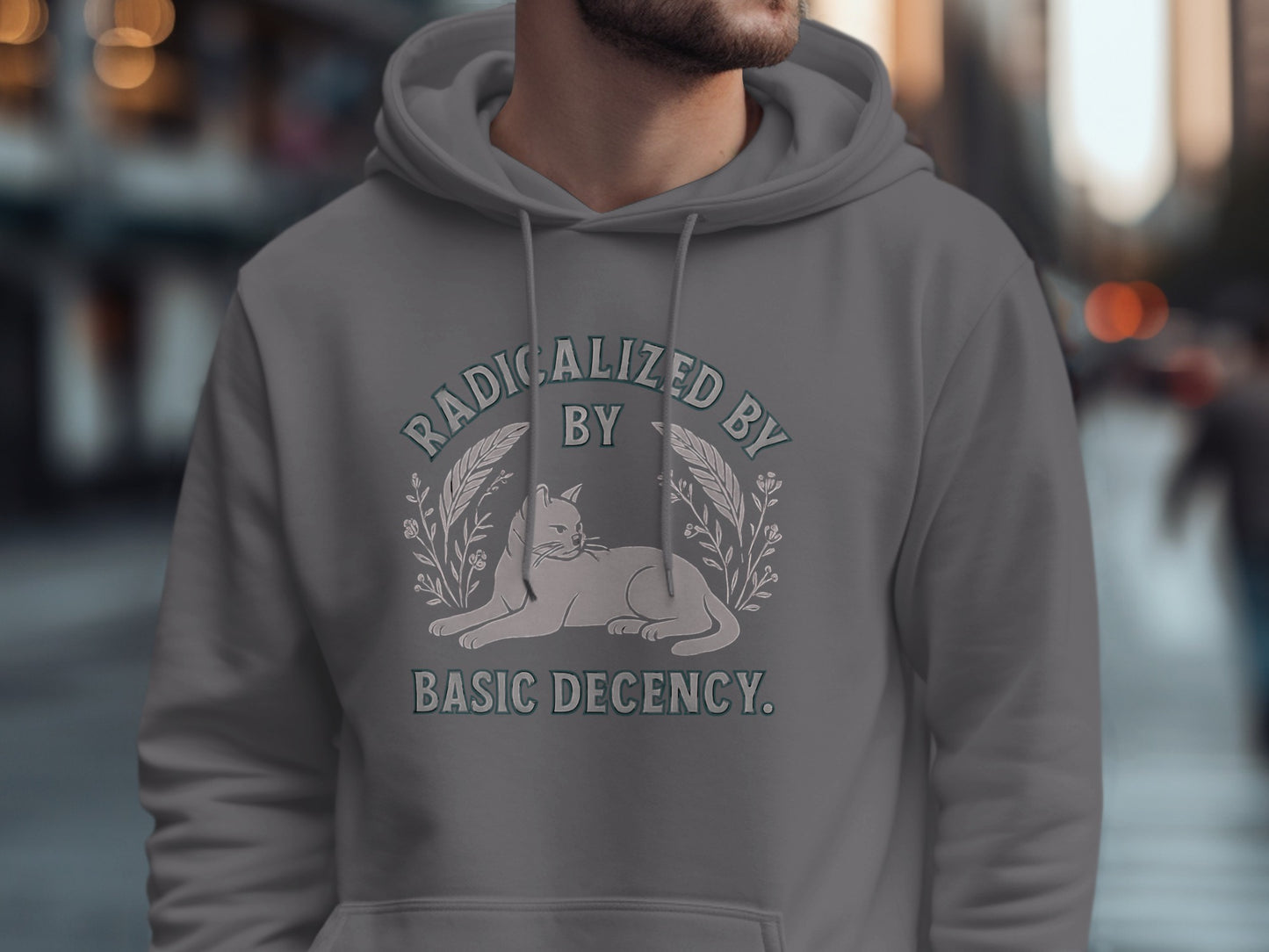 Radicalized By Basic Decency Graphic Hoodie product type