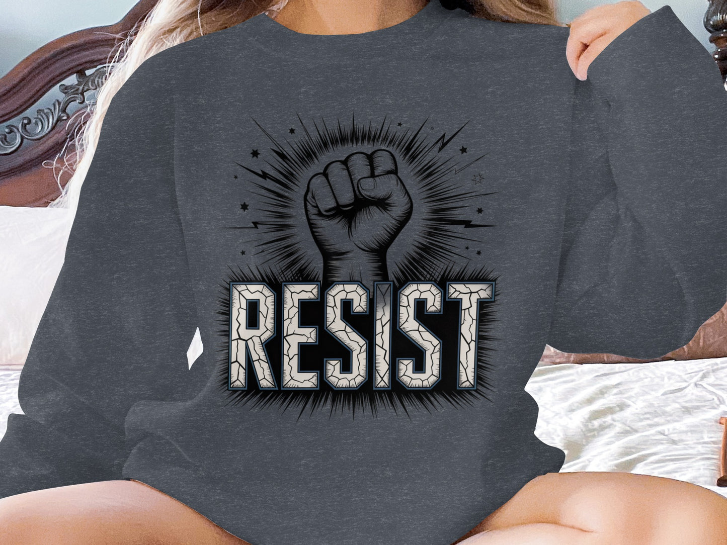 Resist Graphic Long Sleeve Shirt product