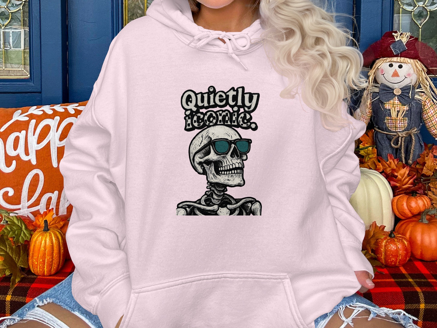 Quietly Iconic Skeleton Graphic Hoodie product