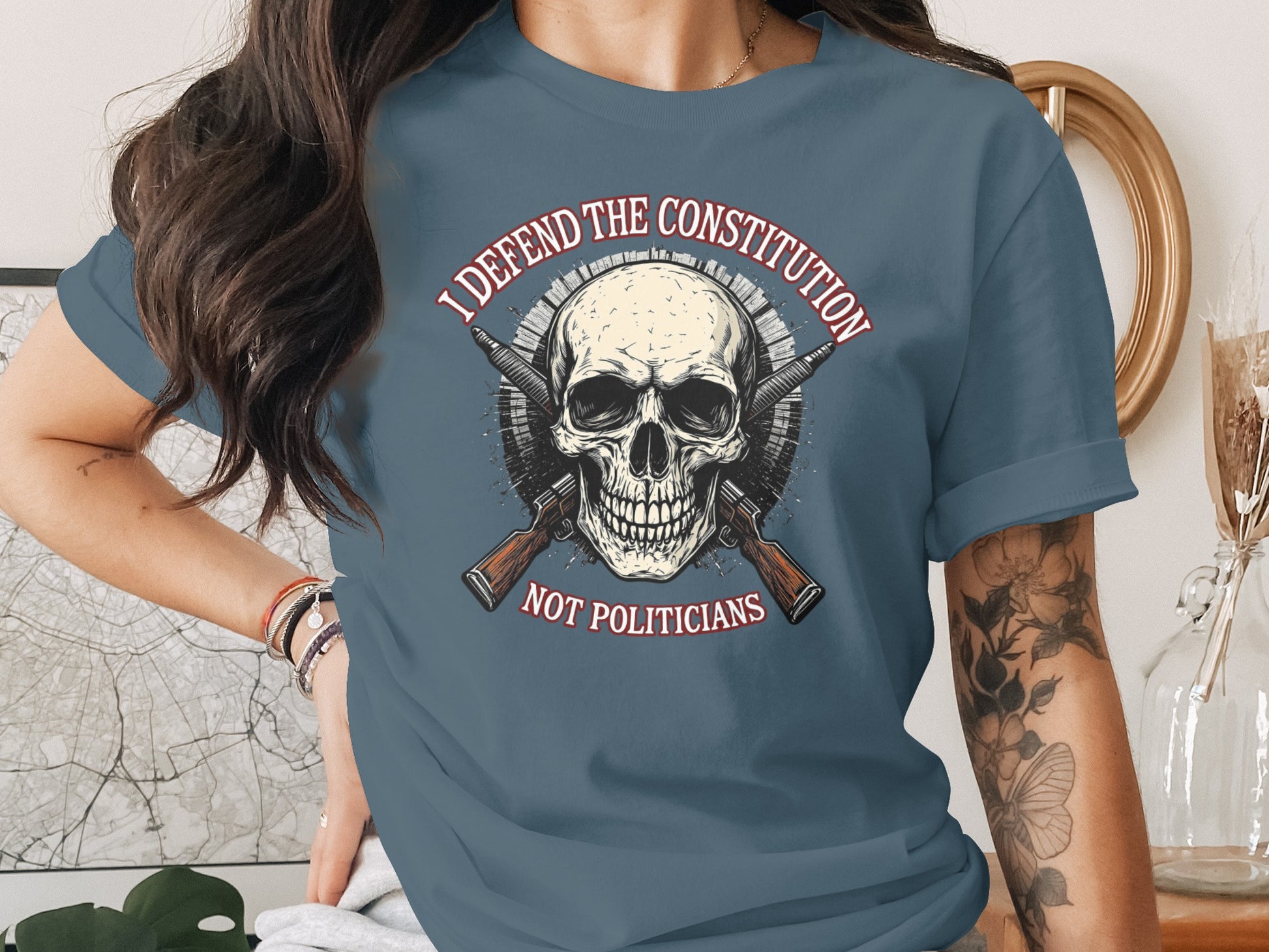 I Defend The Constitution Not Politicians Shirt