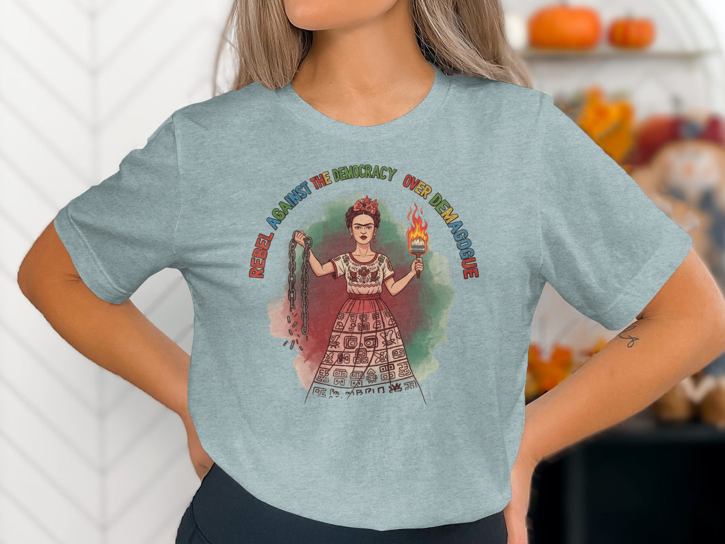 Rebels Against The Democracy Oversized T-shirt product