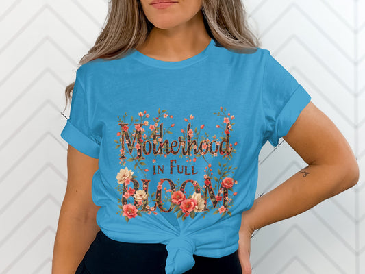 Motherhood in Full Bloom Graphic Tee product type