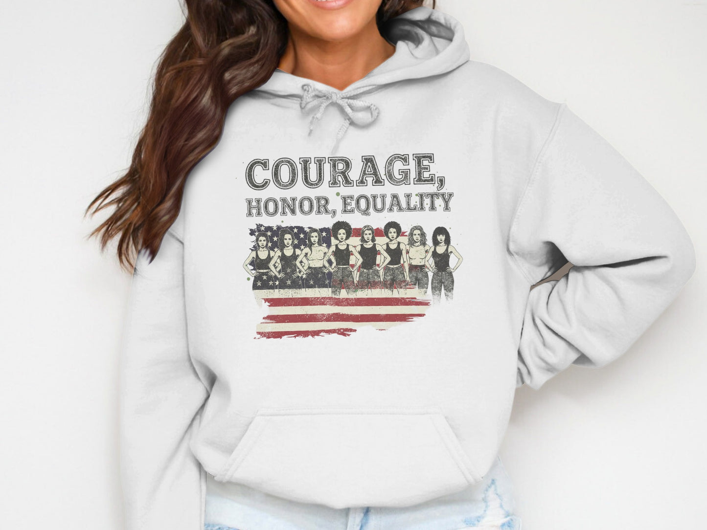 Courage Honor Equality Women's Hoodie Product
