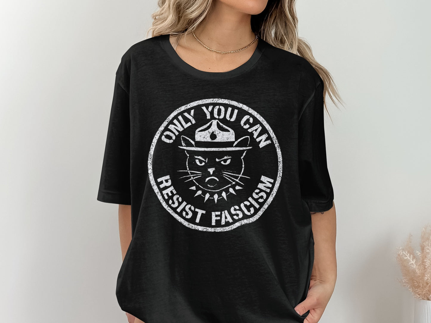 Only You Can Resist Fascism Graphic Tee product