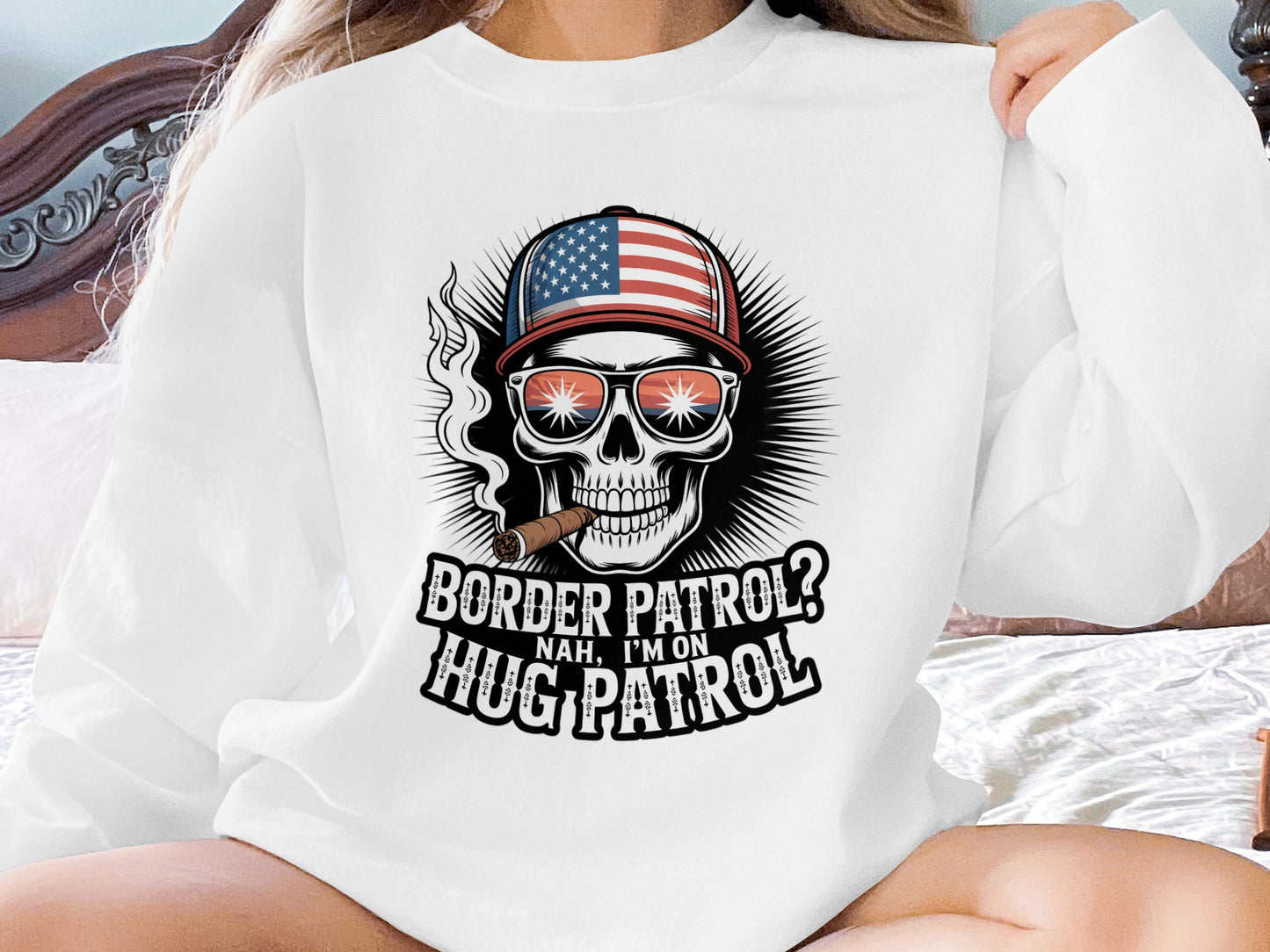 Border Patrol Nah I'm On Hug Patrol Graphic product