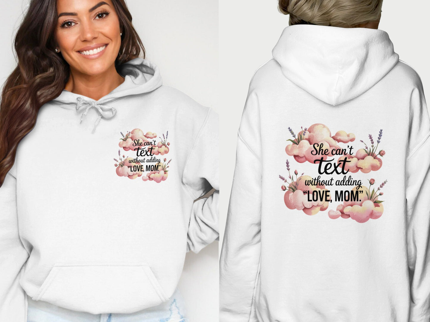 Heartwarming Love Mom Text Hoodie product