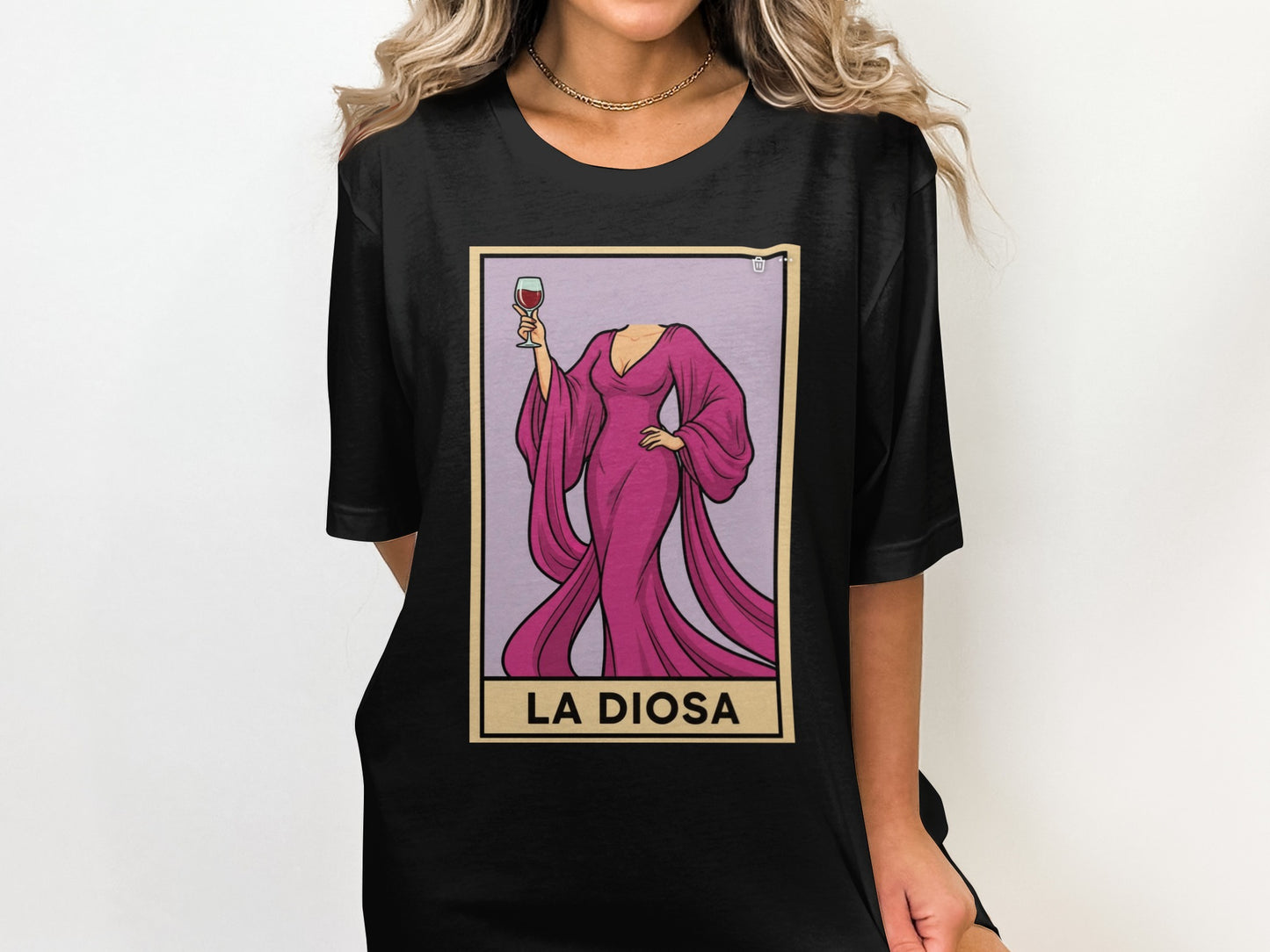 La Diosa Tarot Card Illustration T-shirt product