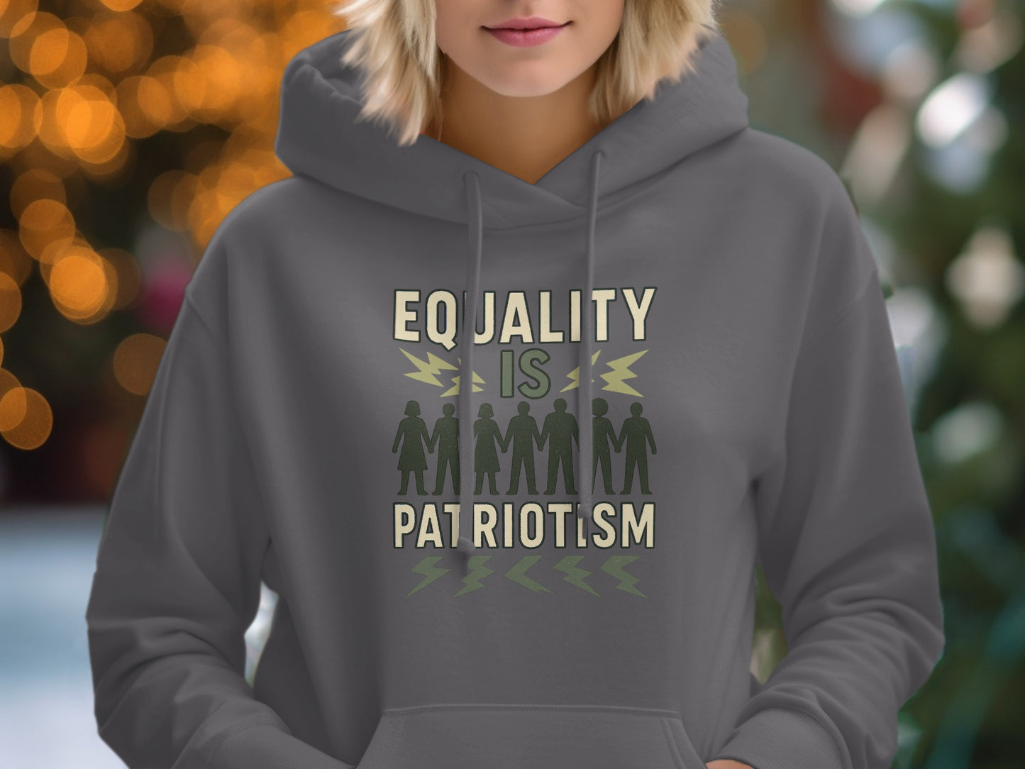 Equality Is Patriotism Statement Hoodie product