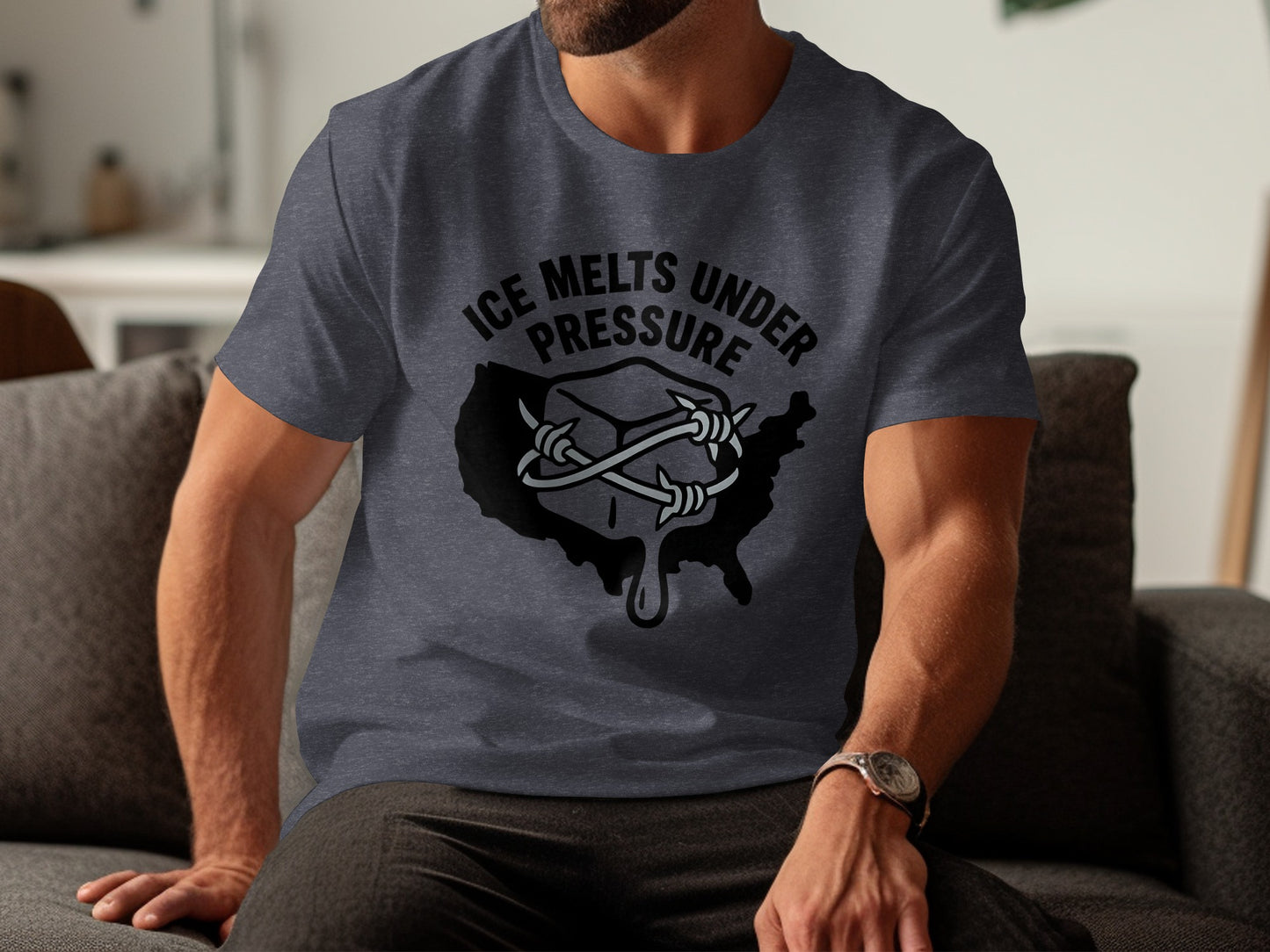 Ice Melts Under Pressure Graphic T-Shirt product