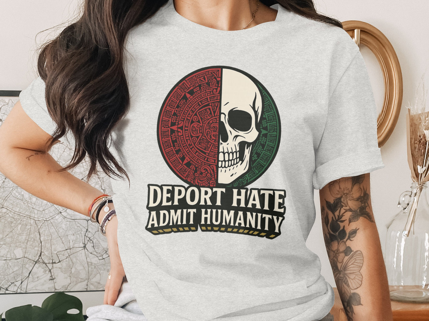 Deport Hate Admit Humanity Graphic T-Shirt product
