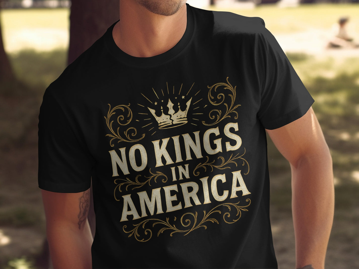 No Kings in America Statement Shirt product type