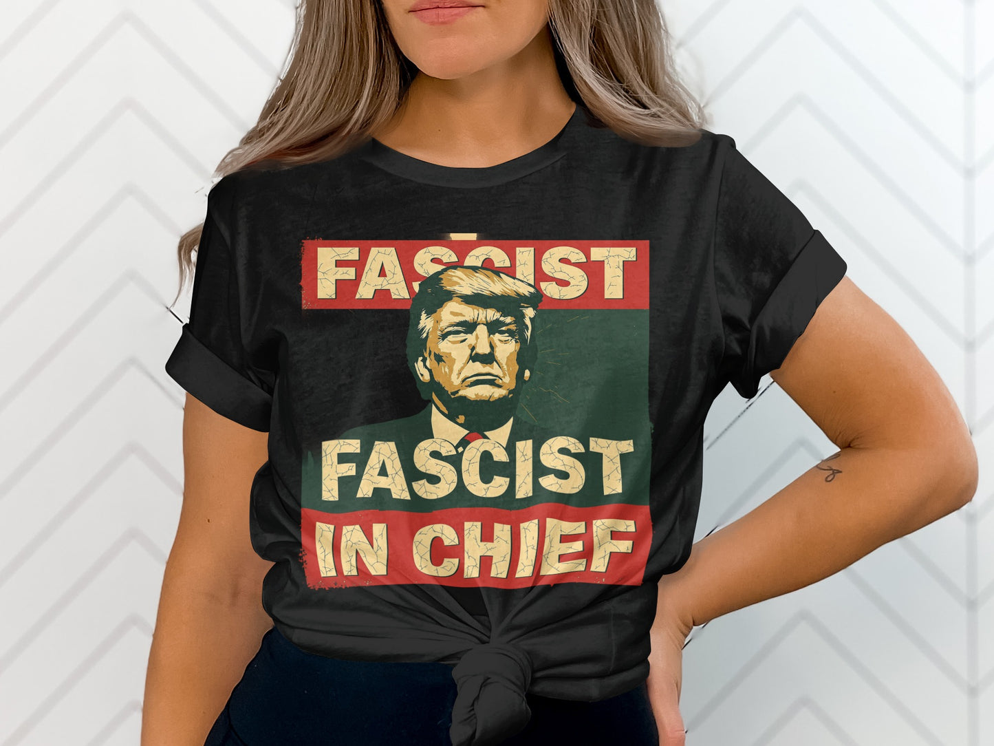 Fascist Fascist in Chief Graphic T-shirt product type