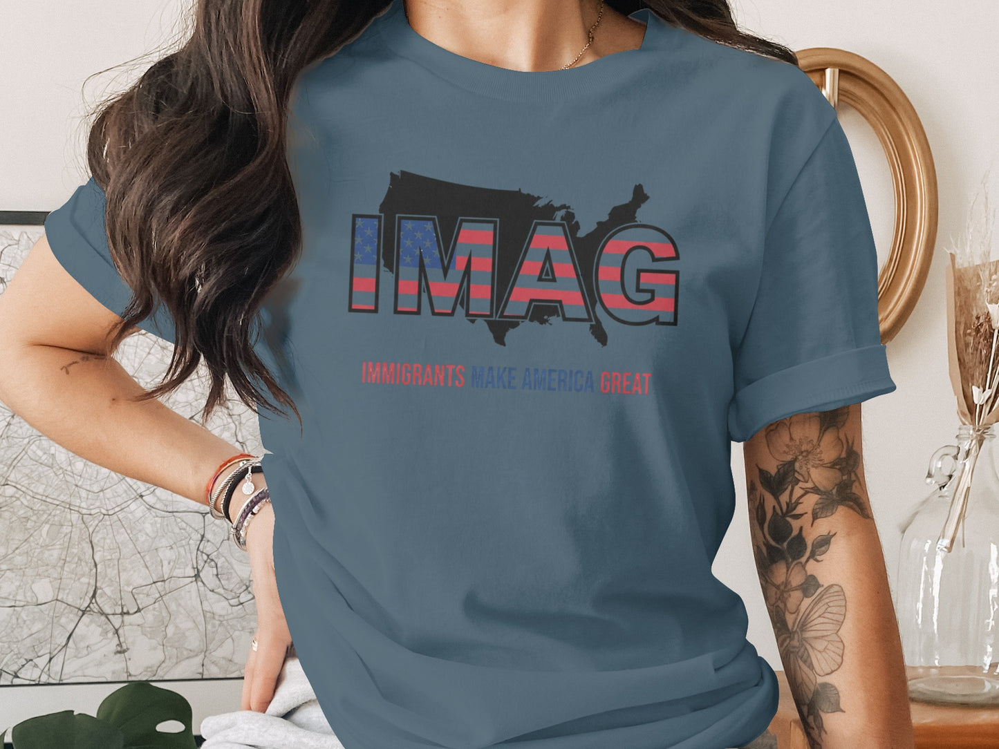 Immigrants Make America Great statement product