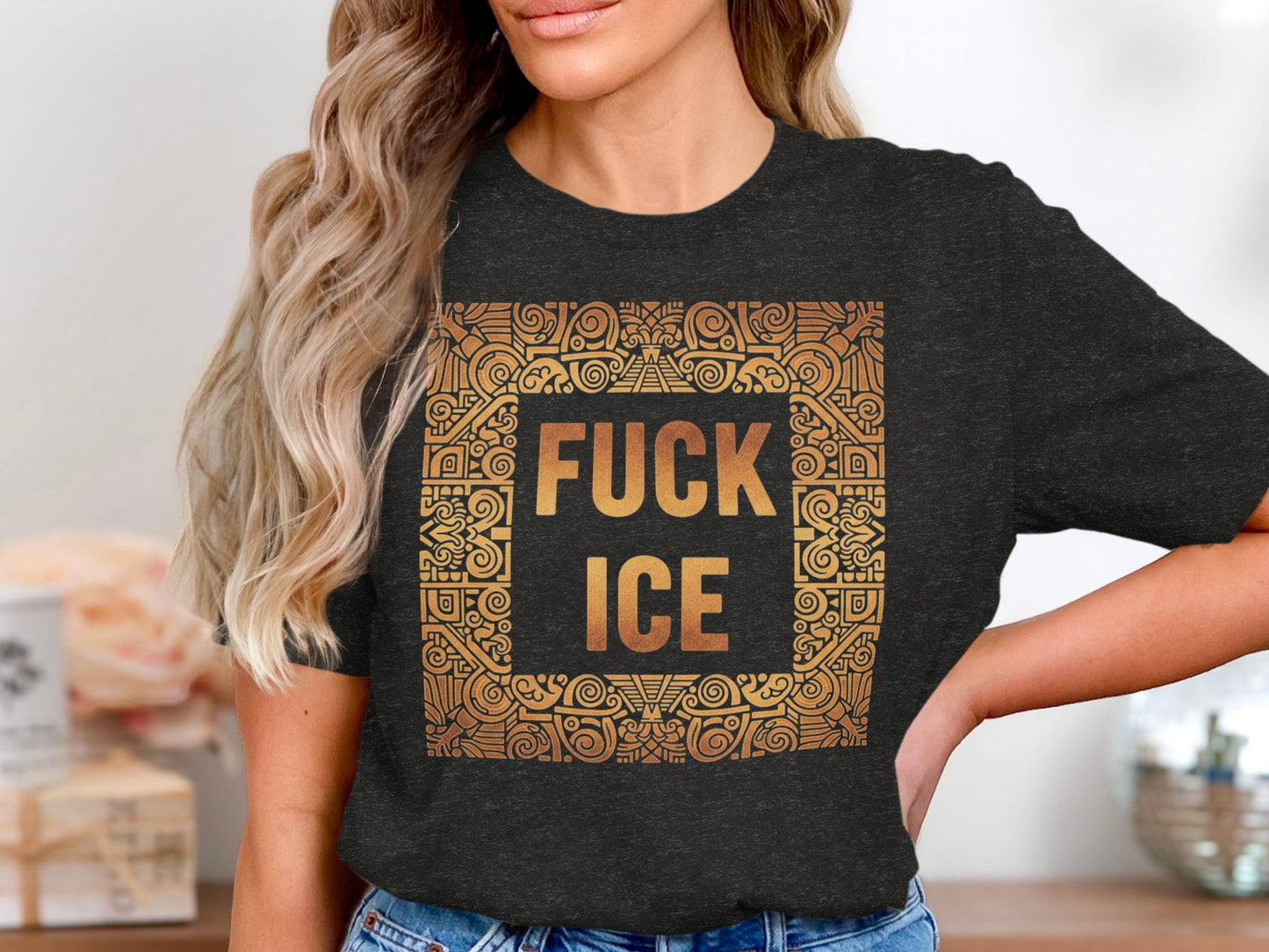 Aztec Inspired Bold Statement T-Shirts Product