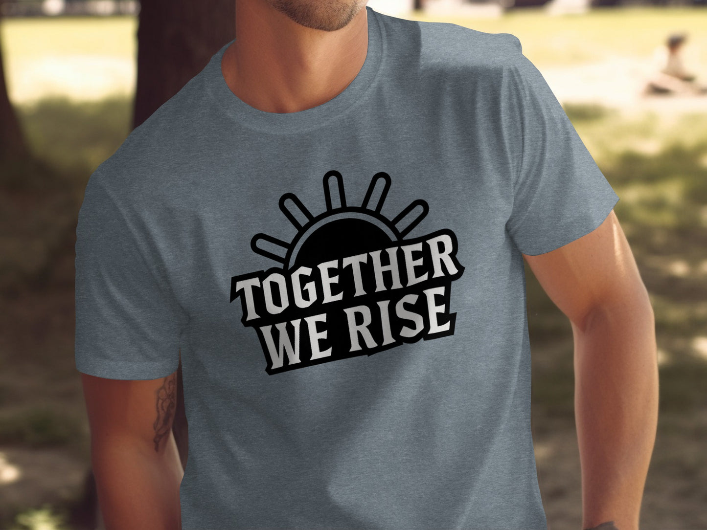 Together We Rise Sun Design Inspirational product