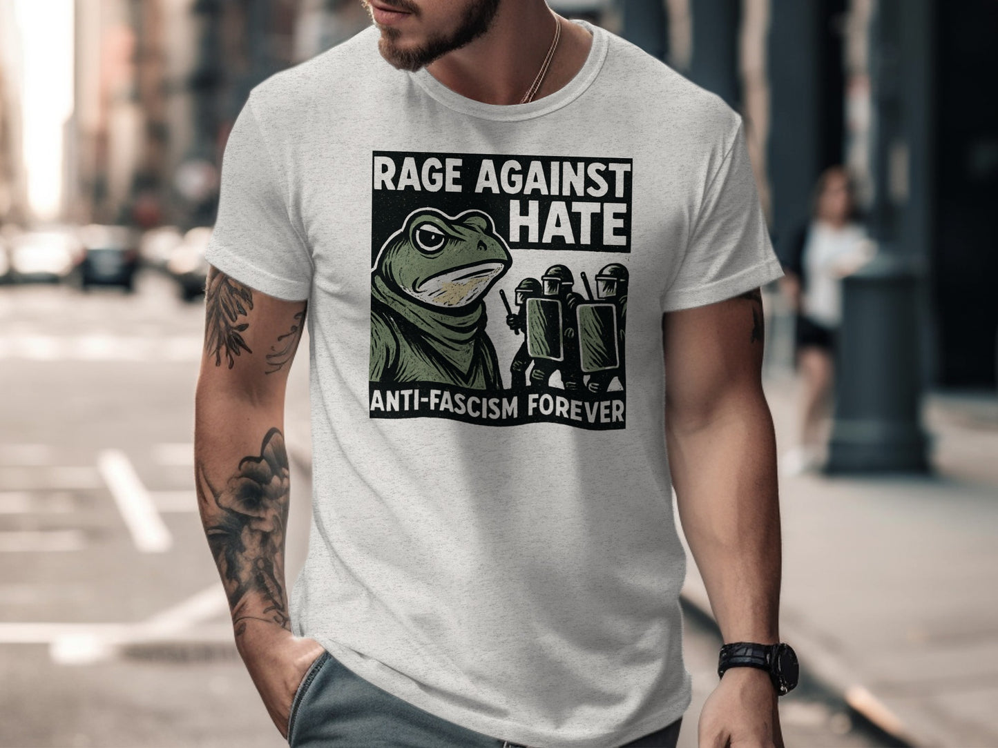 Rage Against Hate Anti-Fascism Forever Shirt