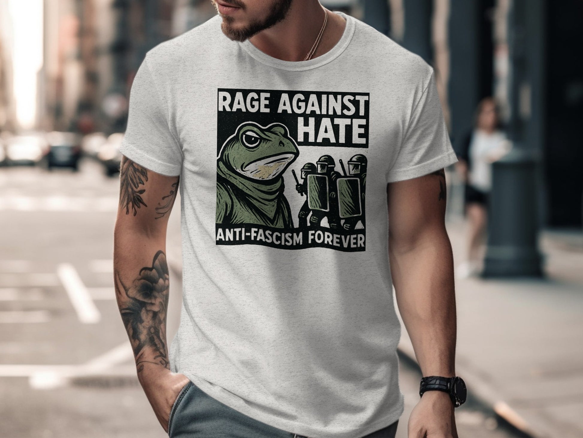 Rage Against Hate Anti-Fascism Forever Shirt