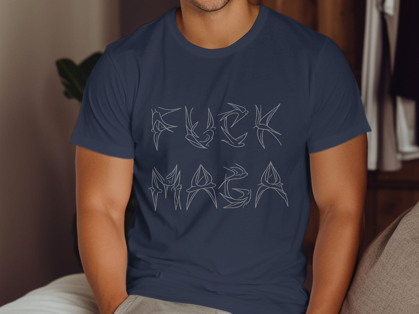 Fuck Arga Graphic Text T-shirt product type