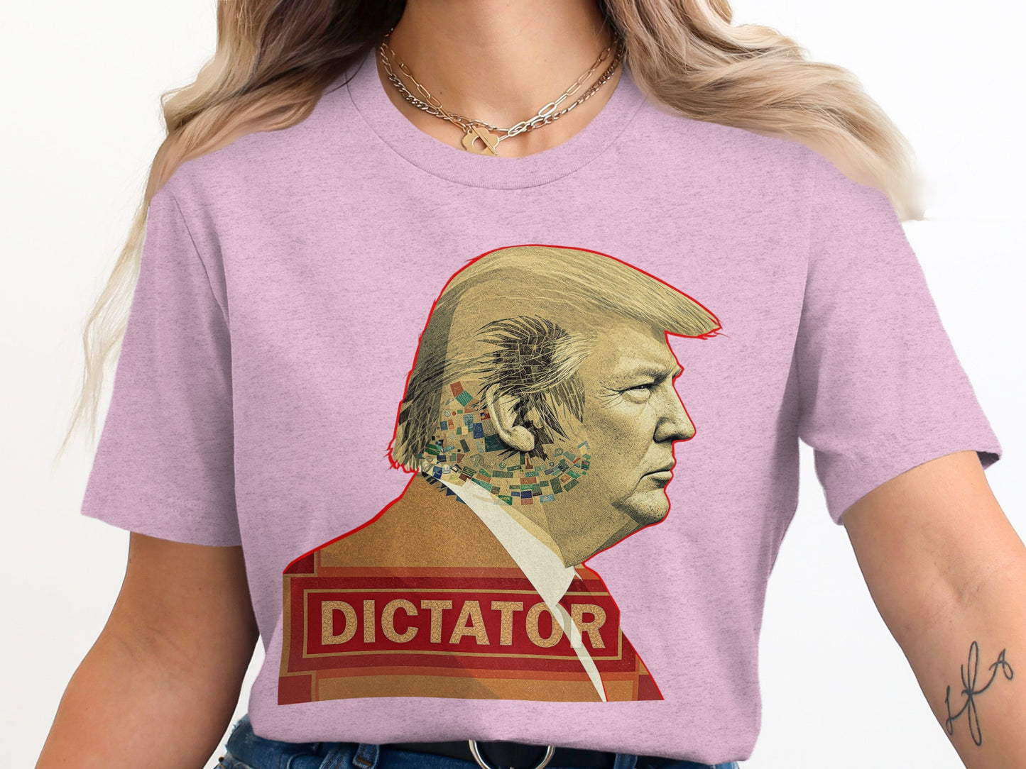Vintage Dictator Graphic T-Shirt Retro Apparel product type