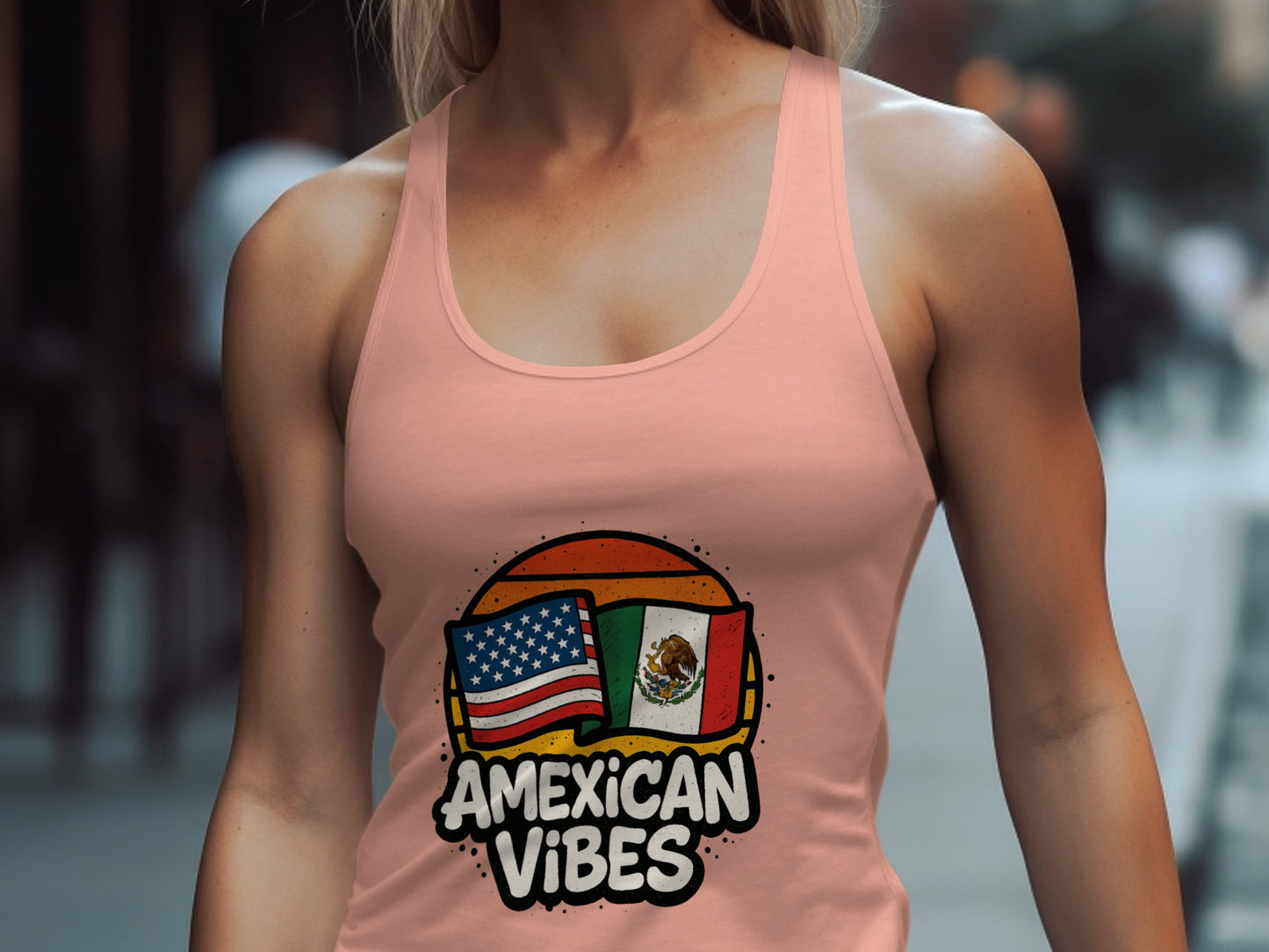 American Mexican Vibes Stylish Womens Tank Top product