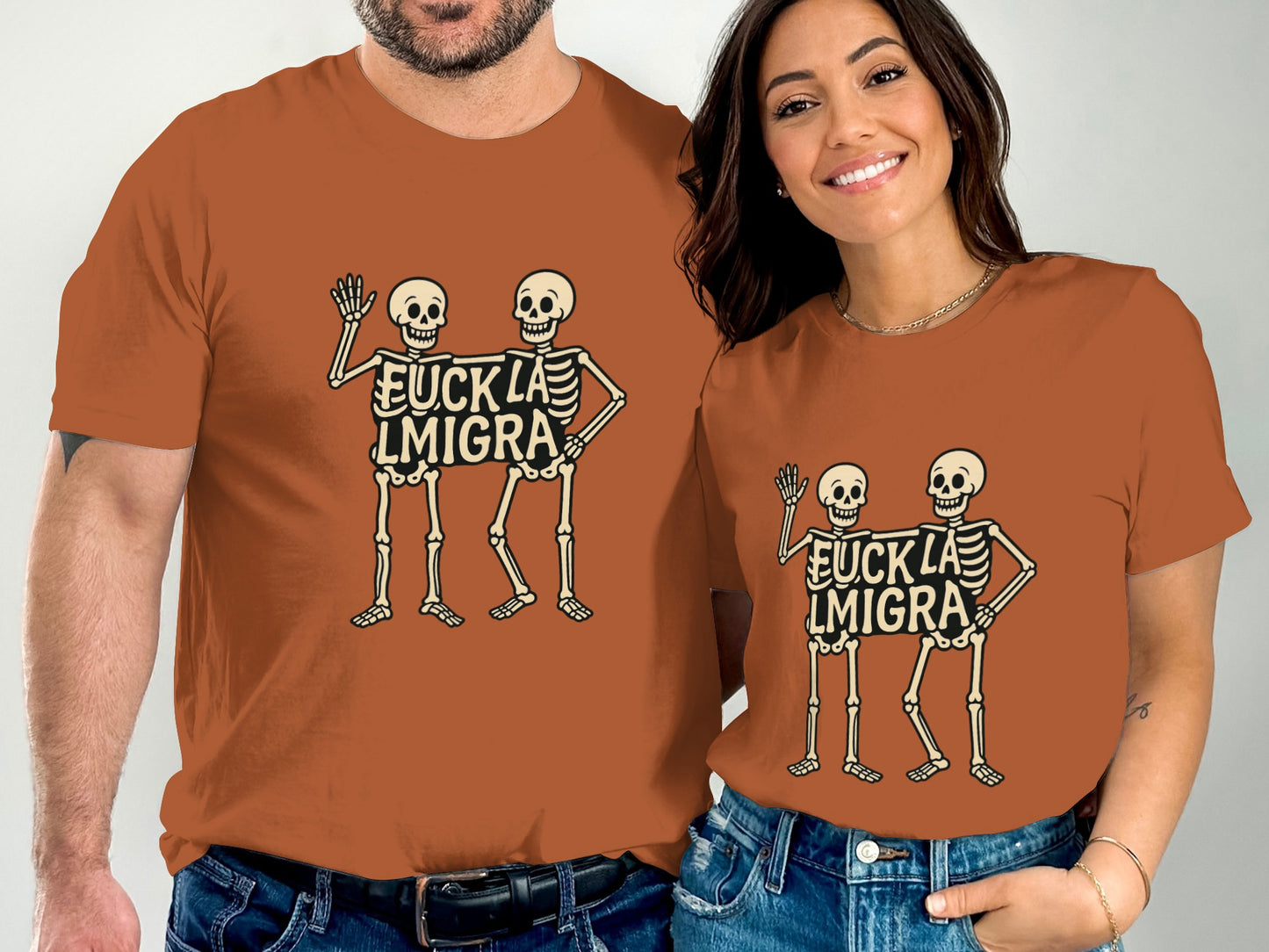 Skeletons Funny Graphic Tee Shirt Unique T-Shirt product type