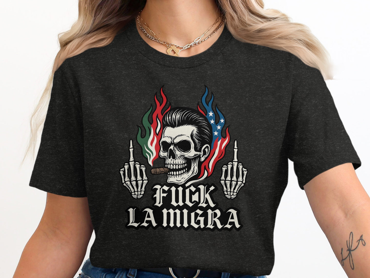 Bold Graphic Statement Tee with Unique Design product
