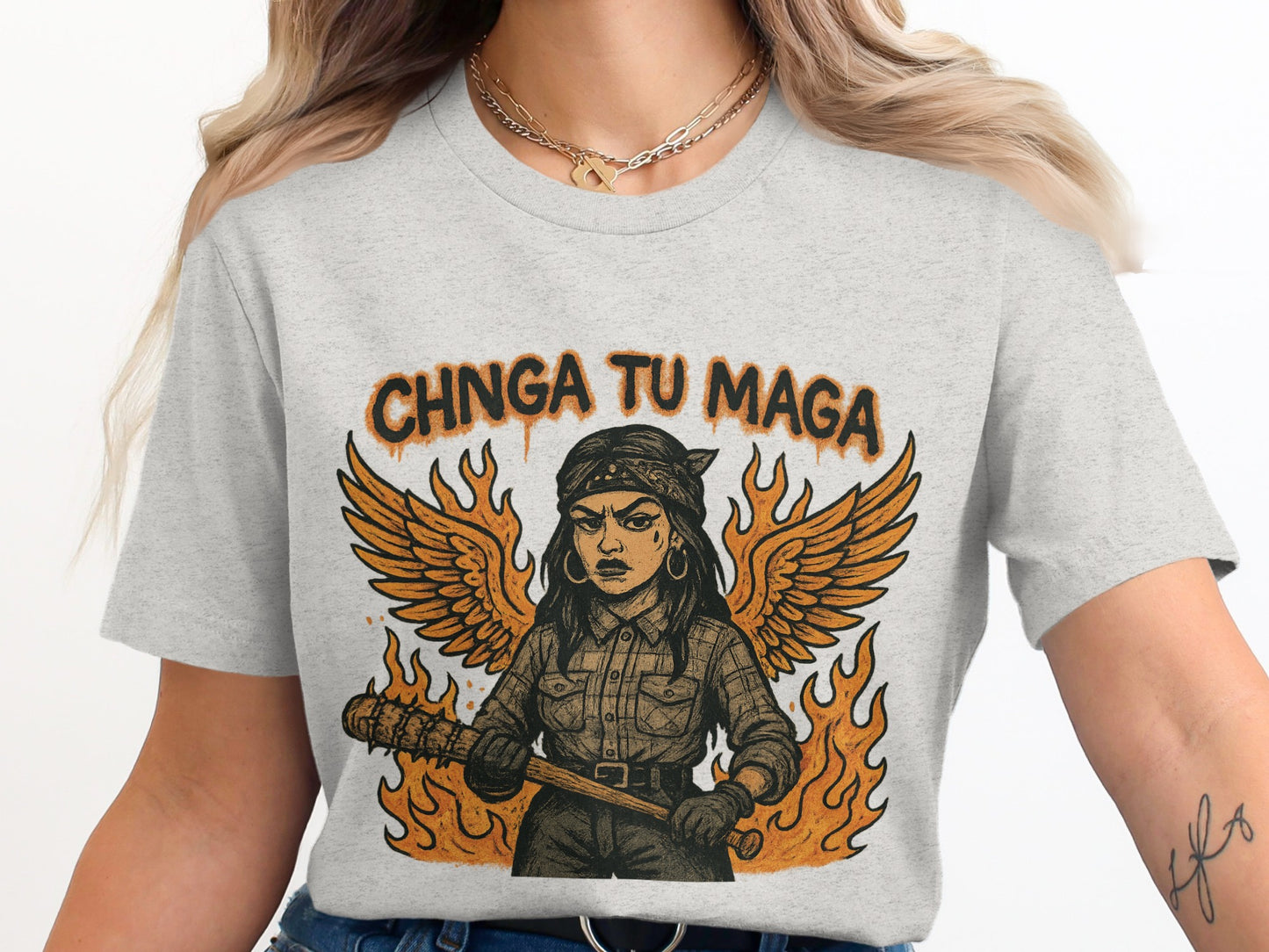Bold Winged Warrior Graphic Tee product type