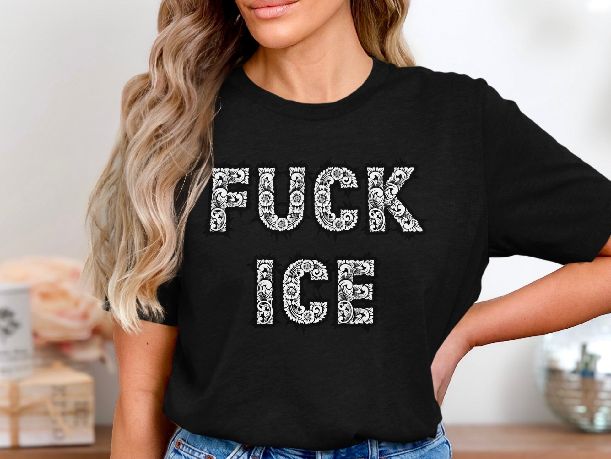 Statement Tee with Bold Exclamation Graphic T-shirt Product