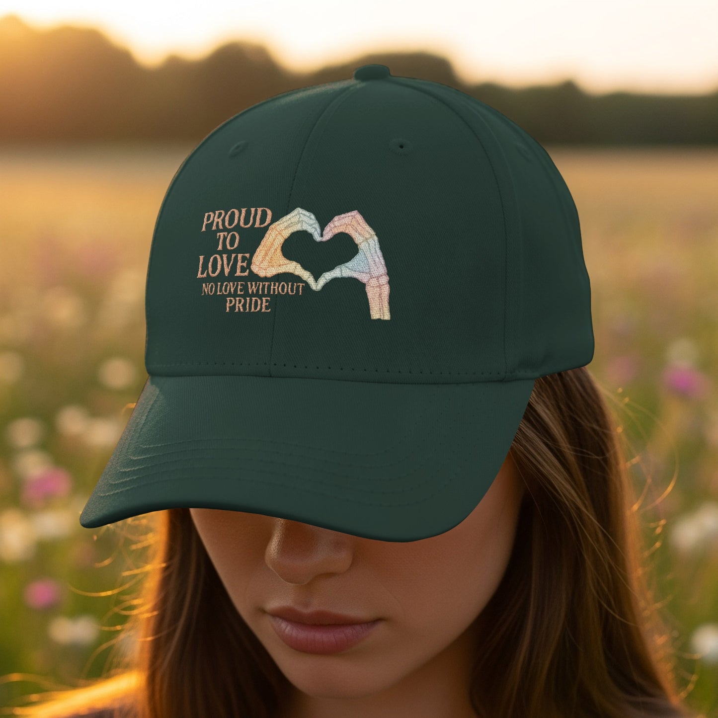 Proud to Love No Love Without Pride Hat product